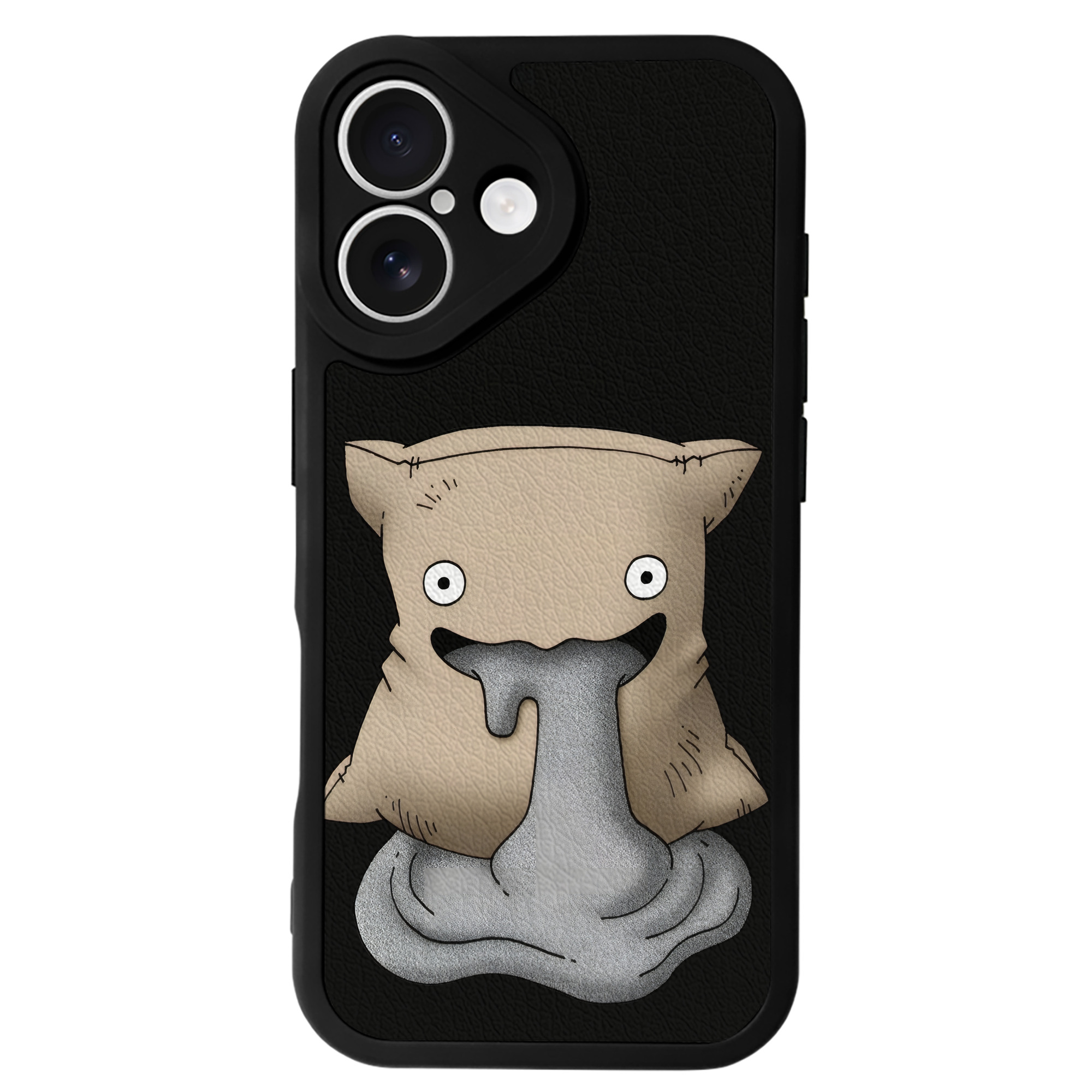 （画像用） ドラゴンクエスト Doragon Kuesuto Dragon Quest 【iPhone 16シリーズ対応】シリコンスマホケース（レザー調） 材質：シリコン